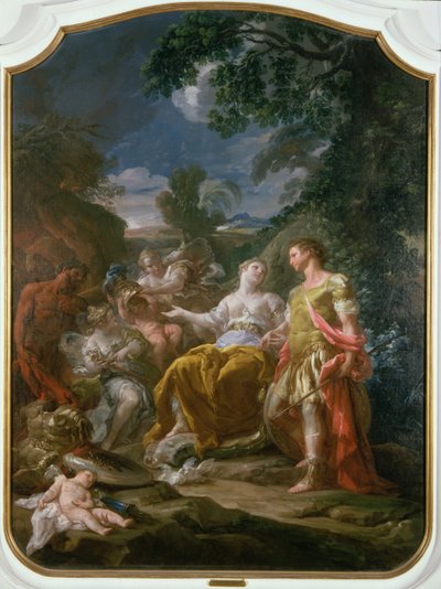 Mars en Venus met Cupido